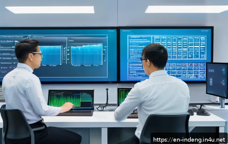산업공학에서의 실험계획법 - A modern industrial laboratory setting showing a diverse team of engineers and quality control speci...